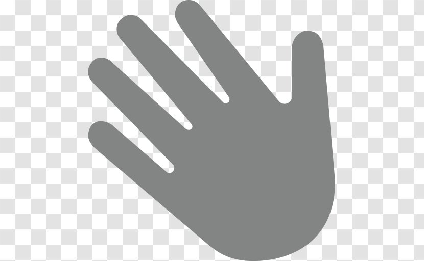 Finger Wave Hand Emoji Sticker - Greeting - Ok Transparent PNG