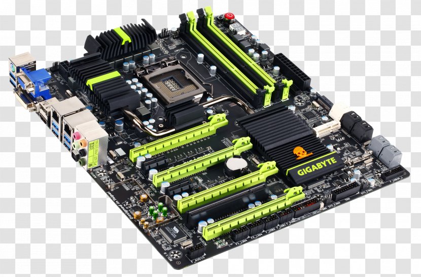 Intel Gigabyte Technology Motherboard LGA 1155 BIOS - Computer Hardware Transparent PNG