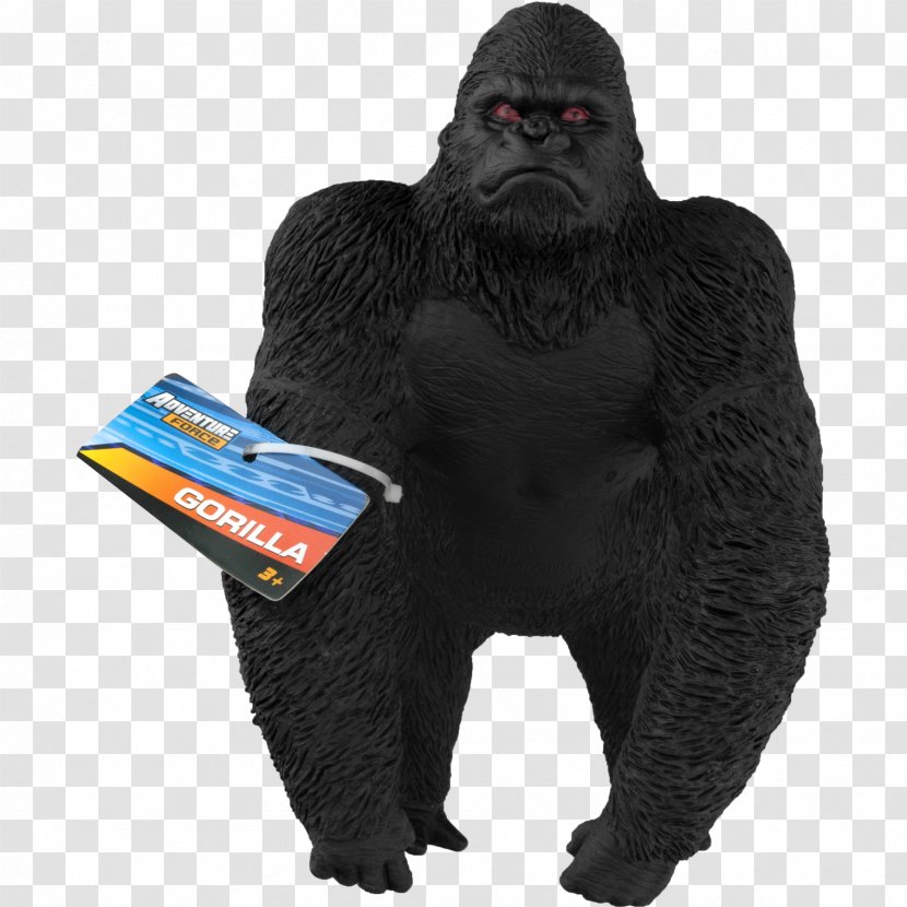 Gorilla Cartoon - Toy - Western Lowland Drawing Transparent PNG