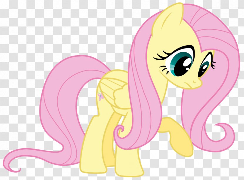 Pony Fluttershy Pinkie Pie Horse Twilight Sparkle - Silhouette Transparent PNG