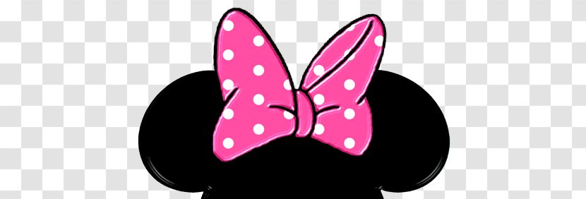 Minnie Mouse Mickey Clip Art - Magenta Transparent PNG