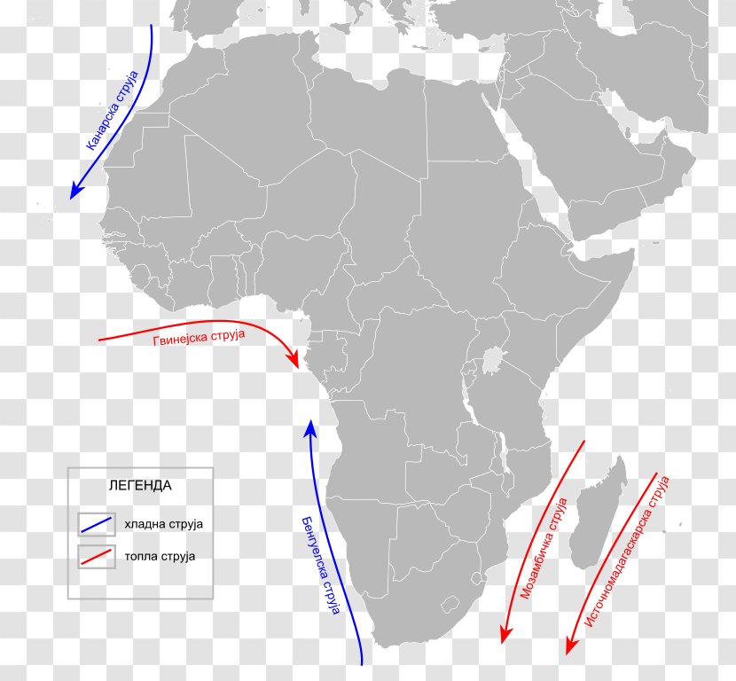 East Africa North Blank Map United States - World - Of Transparent PNG