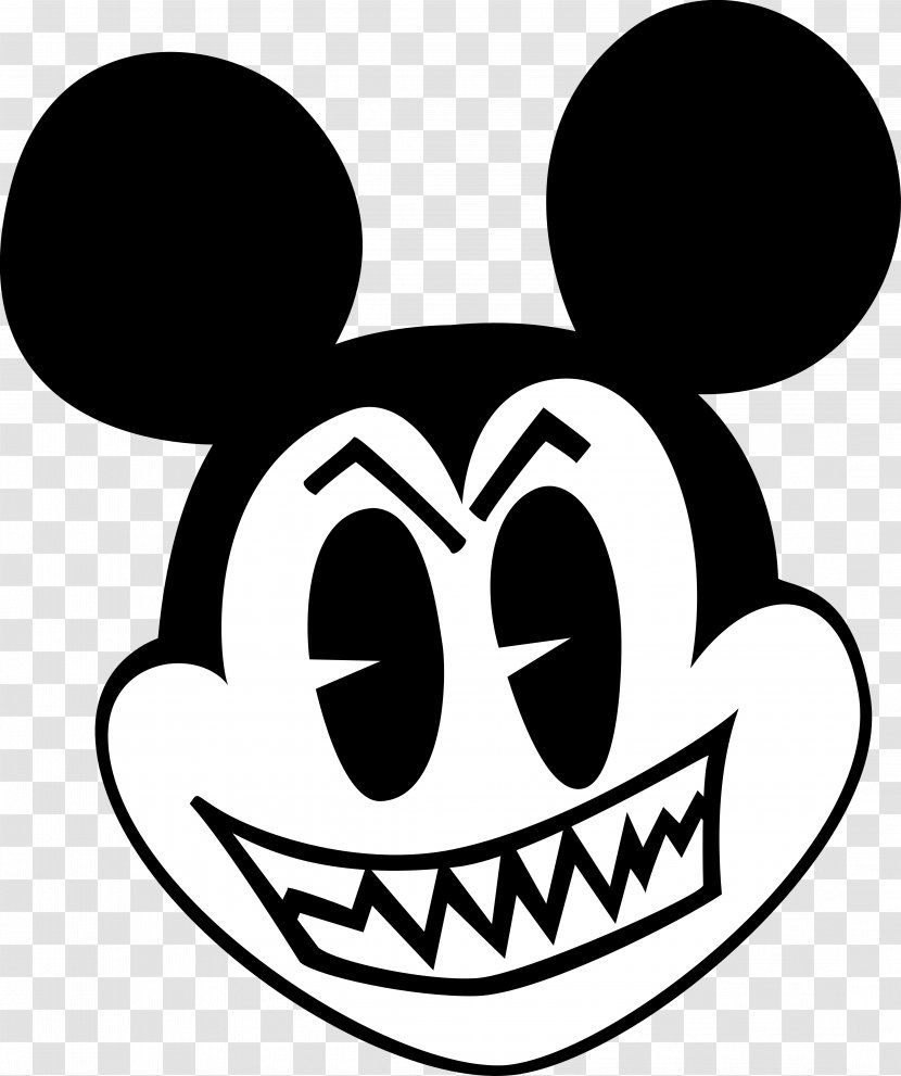 Mickey Mouse Minnie Black And White Clip Art - Frame Transparent PNG