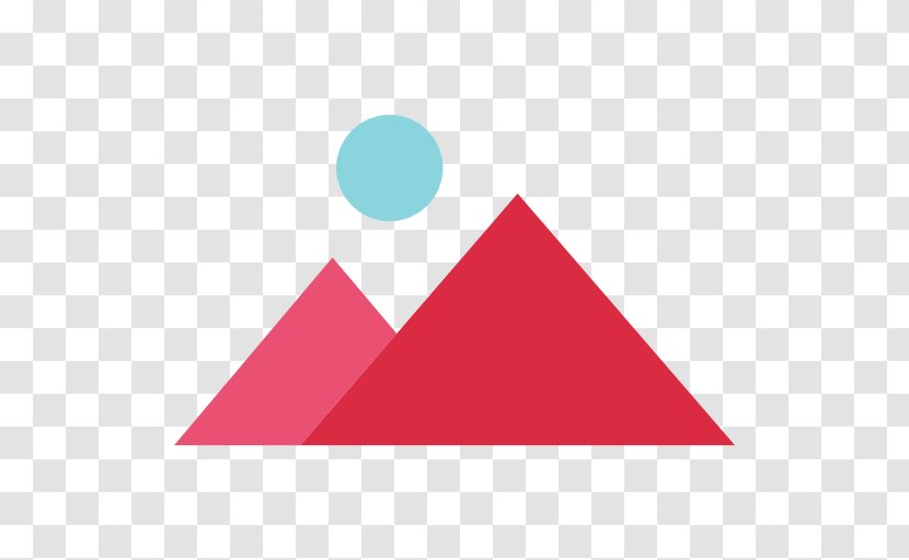 Logo Triangle Brand - Landscape Size Transparent PNG