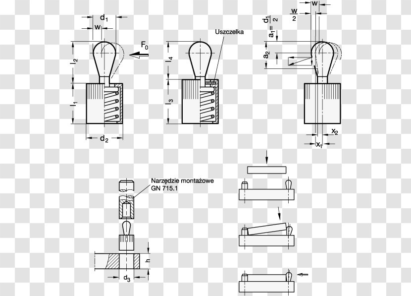 Paper Floor Plan Technical Drawing Product Design - Hardware Accessory - Spring Element Transparent PNG