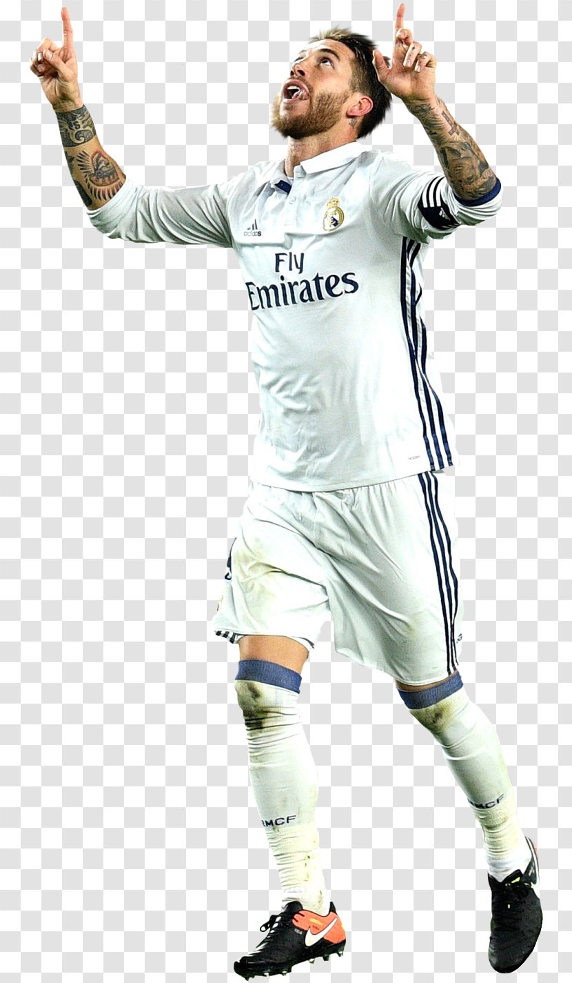 Sergio Ramos Football Player Real Madrid C.F. Sport - REAL MADRID Transparent PNG