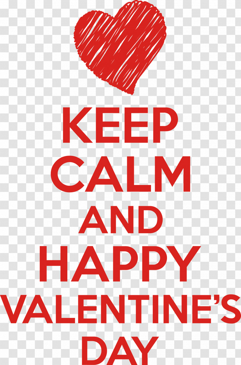 Valentines Day Keep Calm Transparent PNG