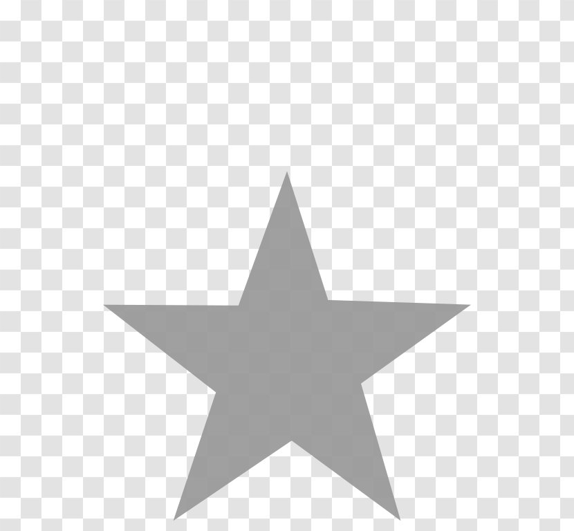 Silver Star Clip Art Transparent PNG