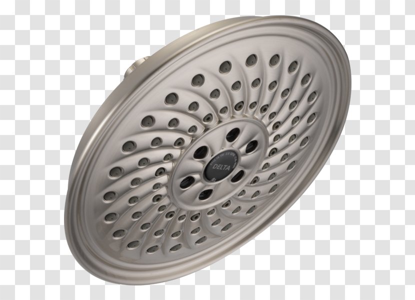 Brushed Metal Shower Lowe's Tap The Home Depot - Wheel - Head Transparent PNG