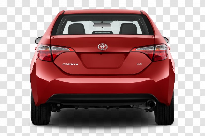 Toyota Corolla Mid-size Car Compact - Trunk - 2014 Transparent PNG