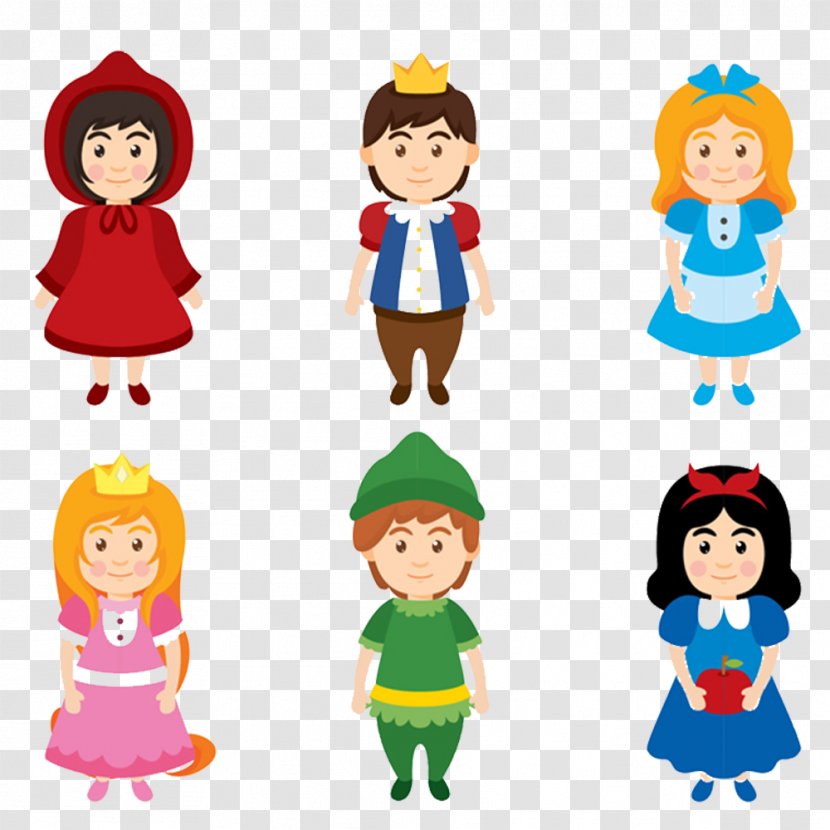 Little Red Riding Hood Download Euclidean Vector Short Story Character - Frame - We Are Friends Transparent PNG