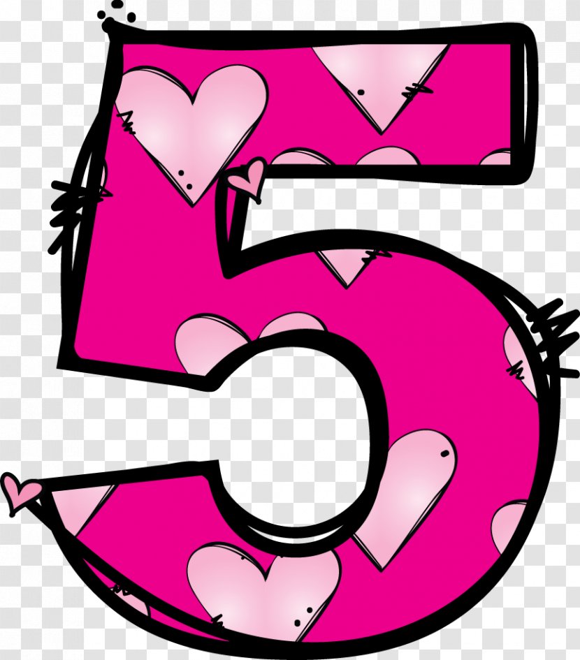 Number Clip Art - Frame - Number5 Transparent PNG