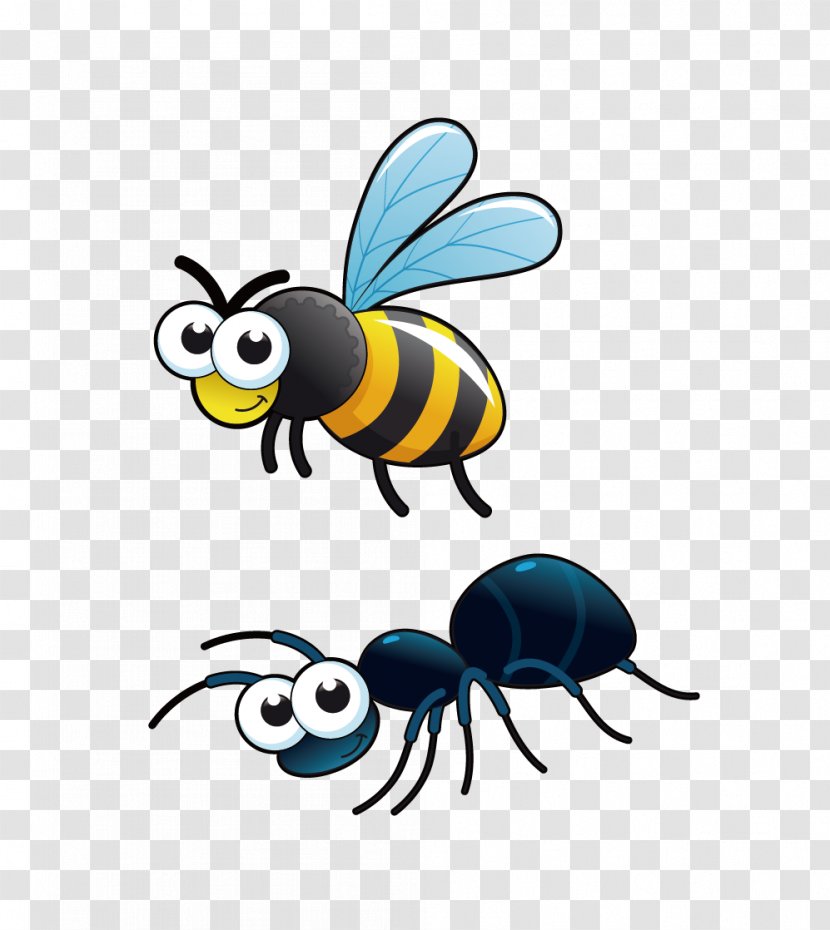 Bee Child Care Day Parent - Organism Transparent PNG