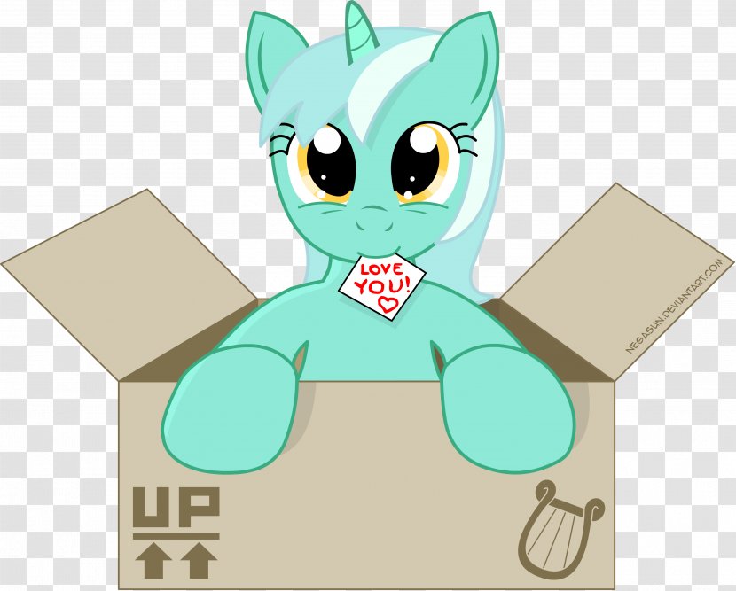Cat Horse Derpy Hooves Paw Pony - Heart Transparent PNG