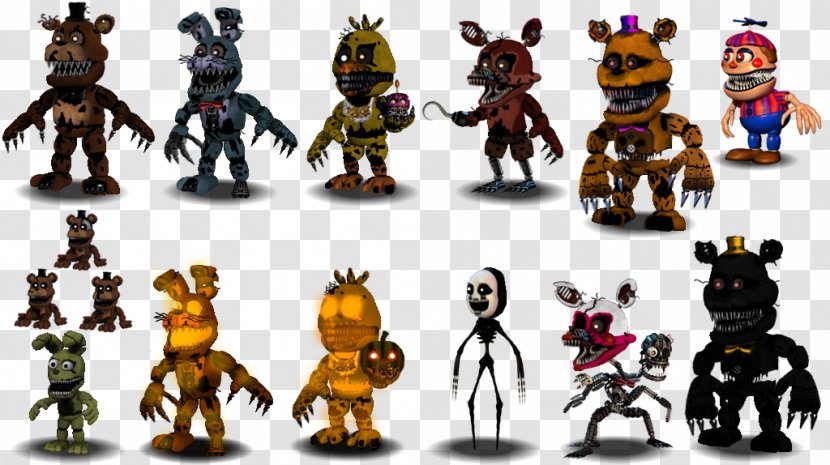 Five Nights At Freddy's 4 2 Freddy's: The Twisted Ones Character - Deviantart - Party Canon Transparent PNG