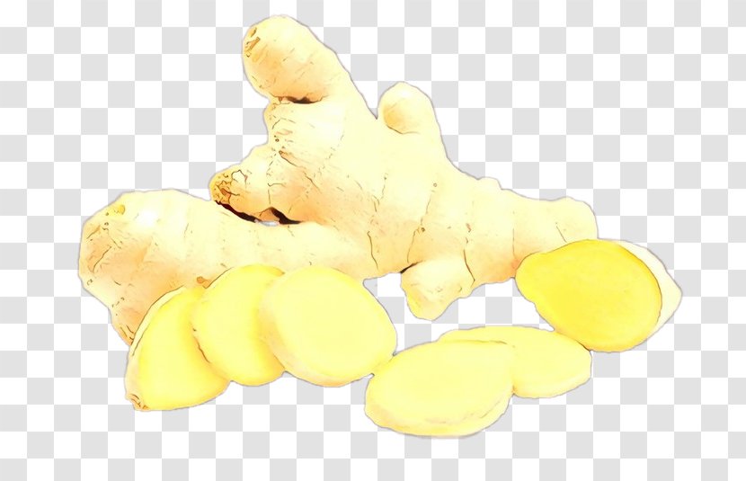 Ginger Yellow Zingiber Food Vegetable - Plant - Root Transparent PNG