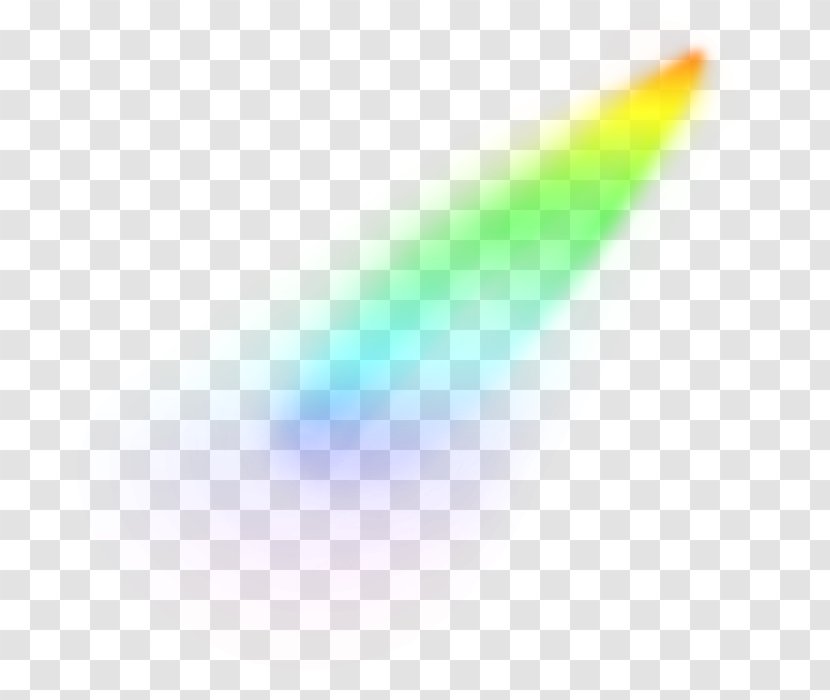Line Angle Point Green Pattern - Computer - Colored Rainbow Light Transparent PNG