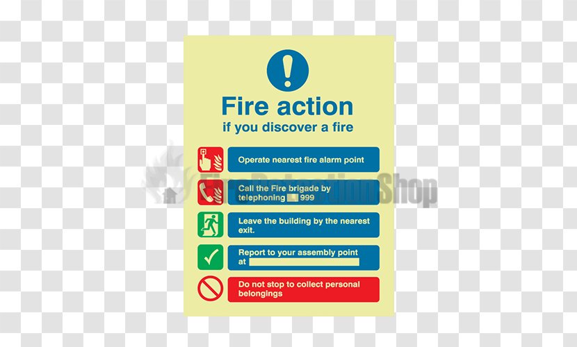 Safety Manual Fire Alarm Activation Emergency Evacuation Signage - Sign Transparent PNG