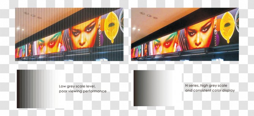 LED Display Device Television Light-emitting Diode Hotel - Lightemitting - Led Billboard Transparent PNG