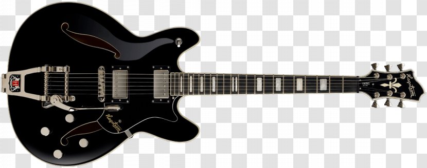 Hagström Godin Archtop Guitar Electric - Electronic Musical Instrument - The Vikings Series Transparent PNG