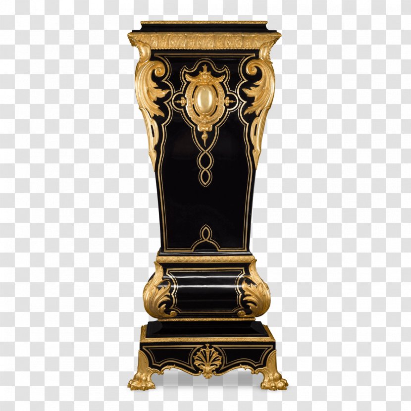 Ormolu Antique Brass Furniture Pedestal - Artifact - Monumental Mason Transparent PNG
