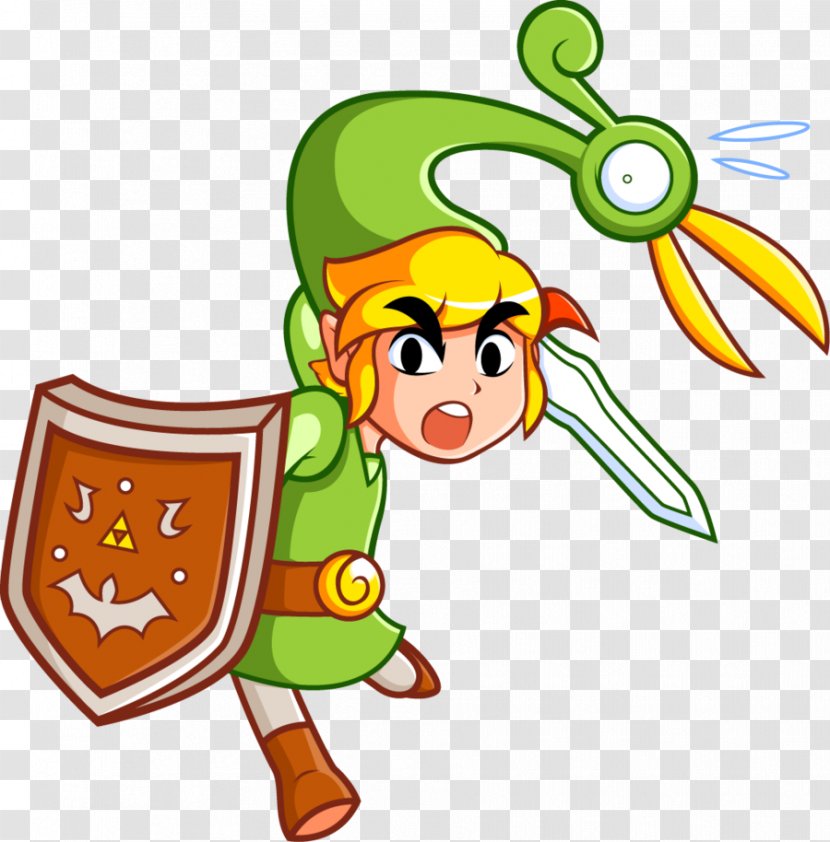 The Legend Of Zelda: Minish Cap Link Art Vaati Nintendo - Another Man Transparent PNG