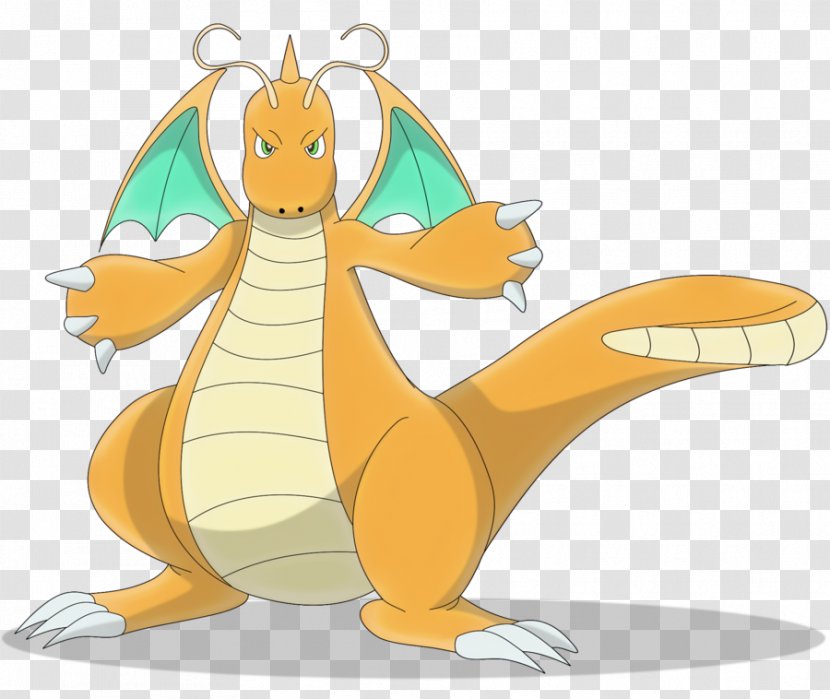 Pokémon GO Dragonite Red And Blue Video Game - Mythical Creature - Pokemon Go Transparent PNG