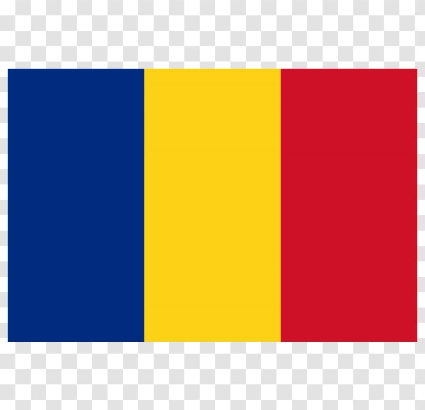 Flag Of Chad Romania - Uruguay Transparent PNG