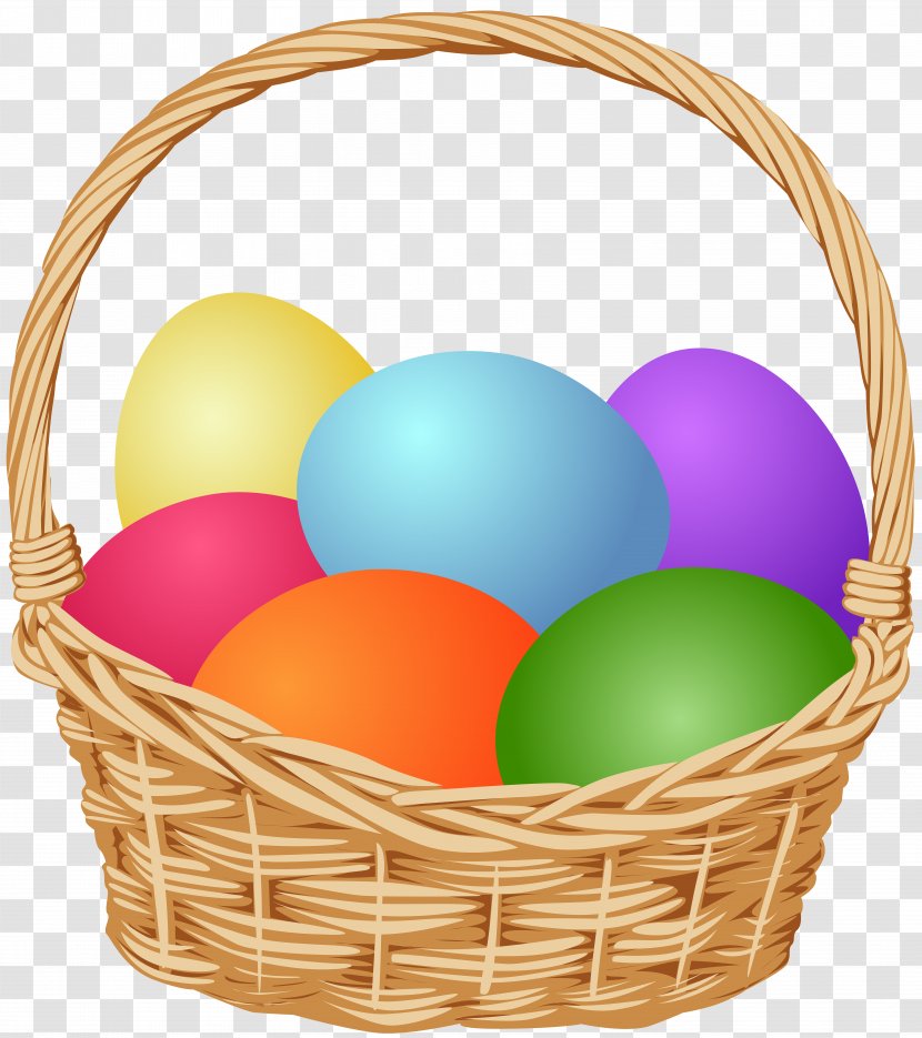 Basket Clip Art - Easter Transparent PNG