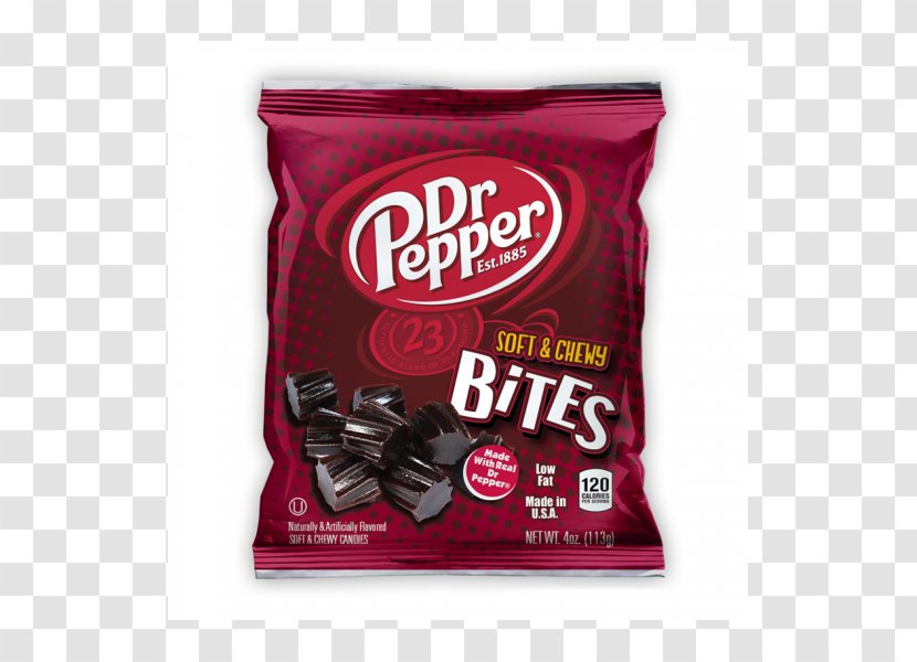 Gummi Candy Fizzy Drinks Flavor Chocolate Bar Dr Pepper - Soft Sweets Transparent PNG