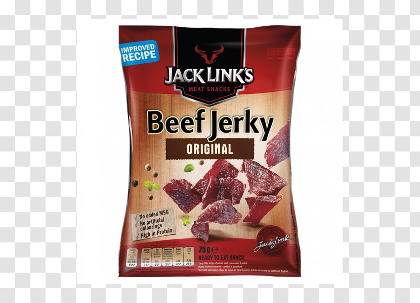 Jack Link's Beef Jerky Meat Transparent PNG