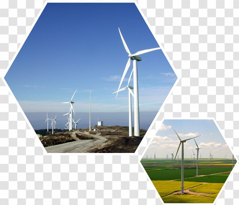 Wind Farm Turbine Power Windmill - Station Transparent PNG