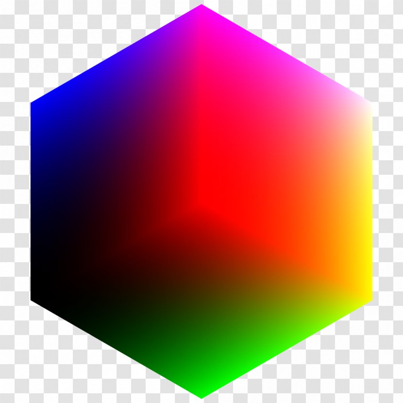 RGB Color Space Model CMYK Red - Rgb - Cube Transparent PNG