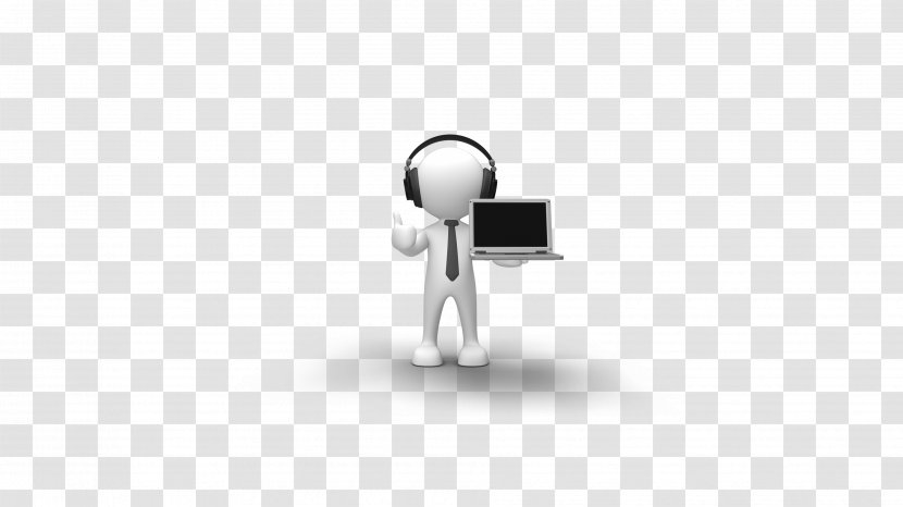 Black And White Brand Pattern - Tap - Villain Headset Laptop Transparent PNG