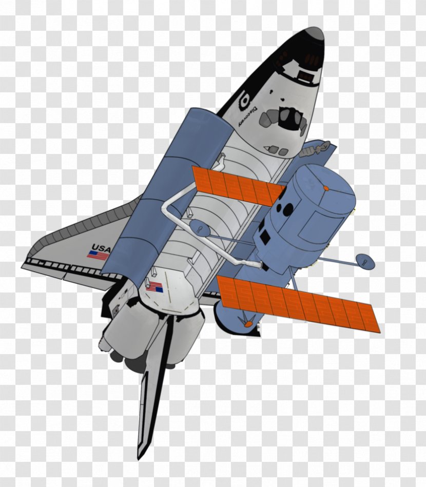 Military Aircraft Airplane Space Shuttle Discovery - Nasa Transparent PNG