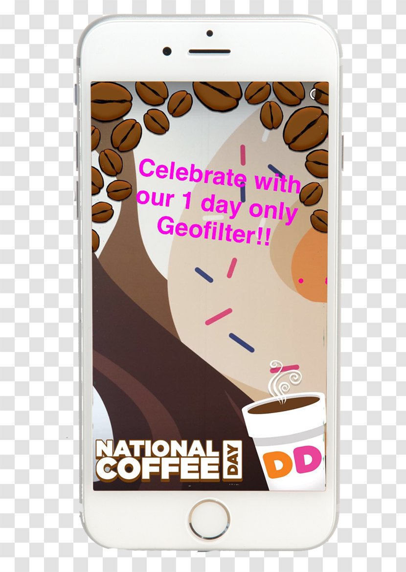 Dunkin' Donuts Mobile Phones Coffee 22squared - Gadget - National Doughnut Day Transparent PNG