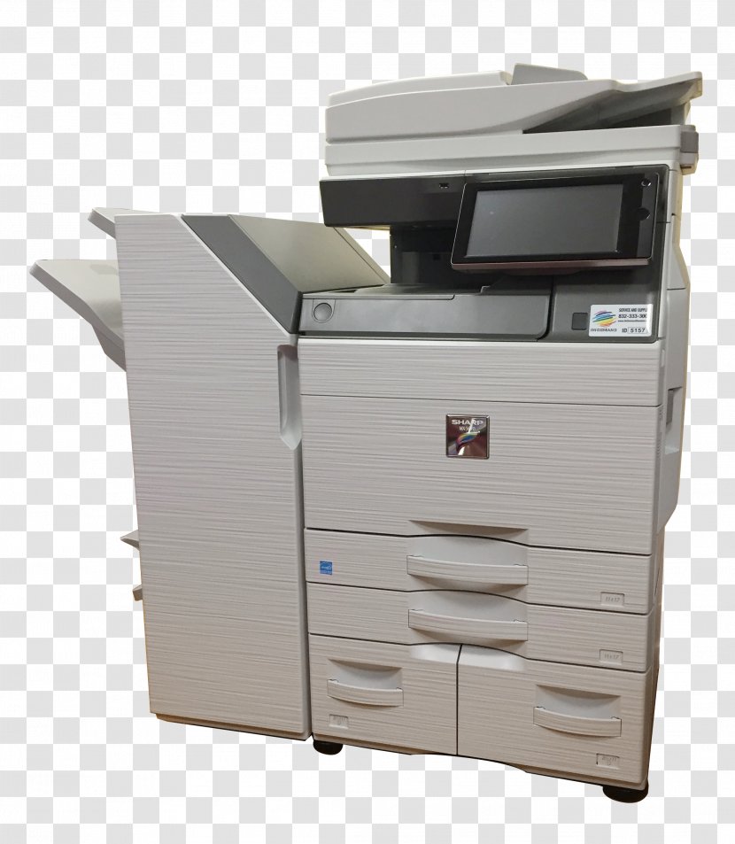 Photocopier Printer Office Supplies PostScript - Multifunction - Sharp Transparent PNG