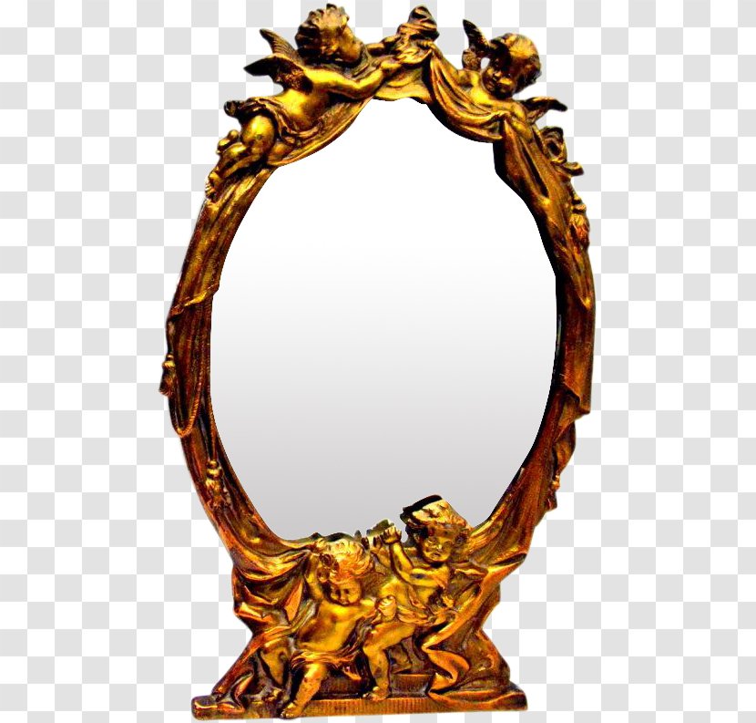 Picture Frames Mirror Gilding Vanity Bronze Transparent PNG