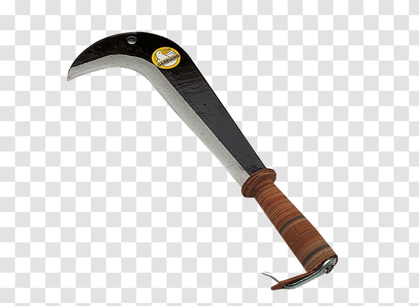 Machete Utility Knives Hunting & Survival Billhook Blade - Handle - Knife Transparent PNG