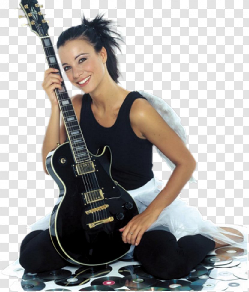 Musical Instruments Woman Guitar - Flower Transparent PNG