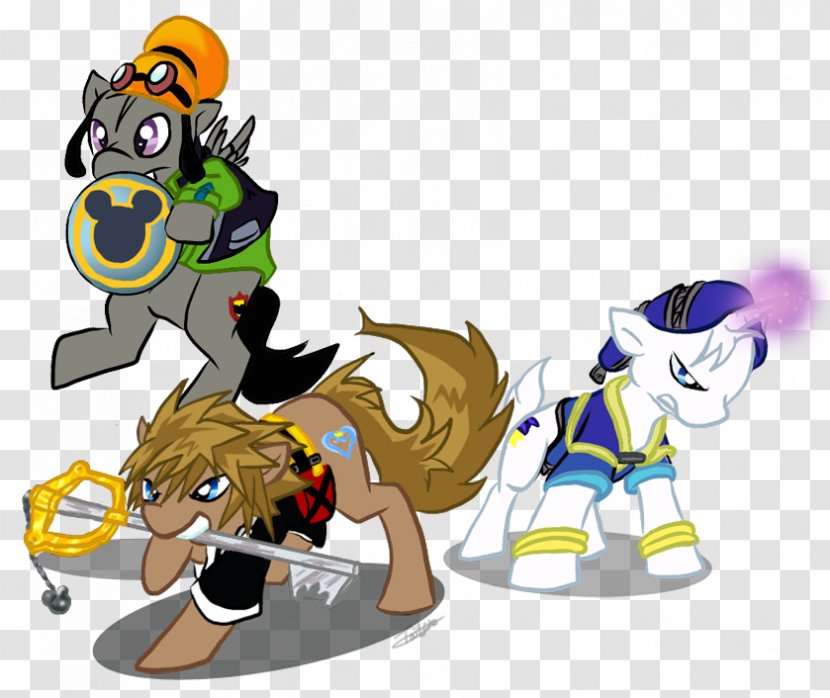 Kingdom Hearts III Pony Donald Duck Coded - Horse Transparent PNG