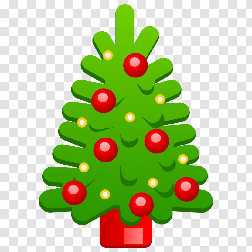 Christmas Tree Day Santa Claus New Year - Spruce - Decorating Transparent PNG