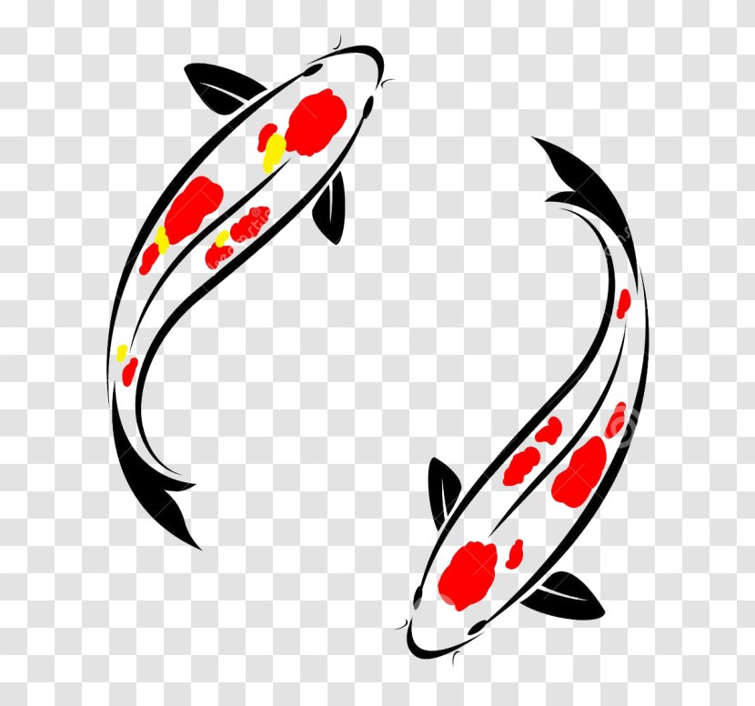 Kōhaku Taisho Sanshoku Showa - Stock Photography - Koi Fish Transparent PNG