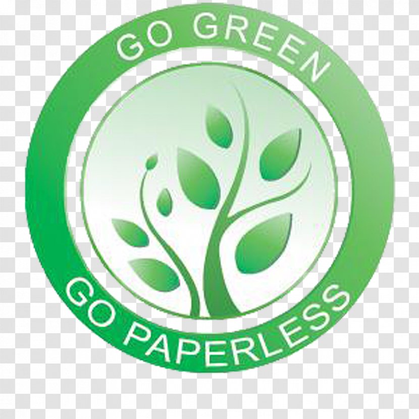 Paperless Office Organization Management Business - Green - Environment Transparent PNG