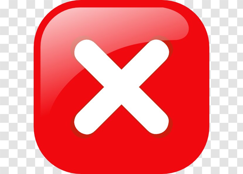Error Button Icon - Logo - Cliparts Transparent PNG