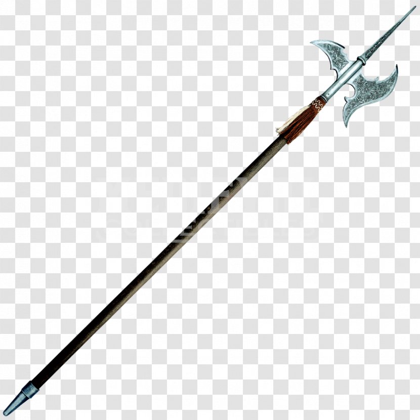 Halberd Middle Ages Weapon 16th Century Chivalry: Medieval Warfare Transparent PNG