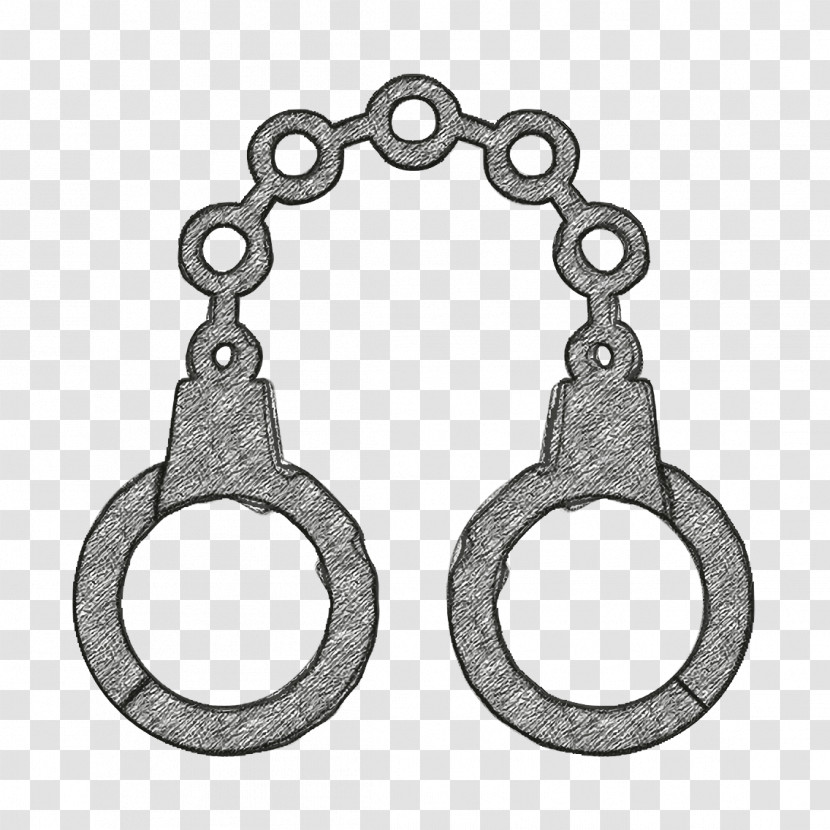 Jail Icon Crime Icon Handcuffs Icon Transparent PNG