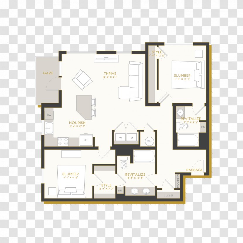 Alexan Cherry Creek Apartments Floor Plan Creek, Denver Product - Denveraurora Metropolitan Statistical Area - B7 Poster Transparent PNG