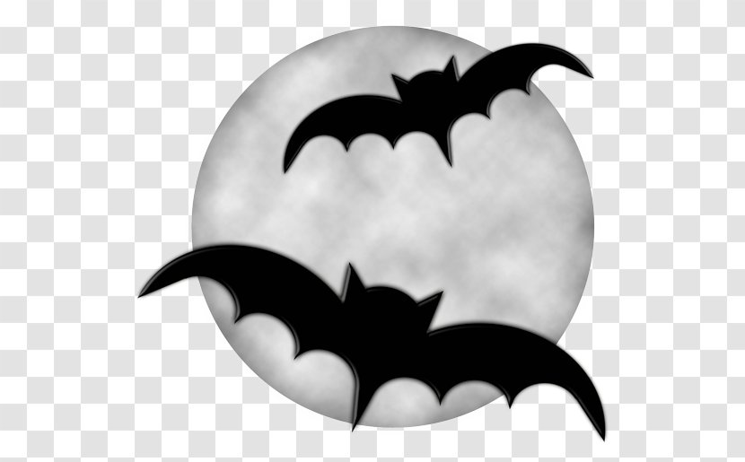 Halloween Bat Clip Art - Monochrome Photography - Vampire Bats Night Transparent PNG