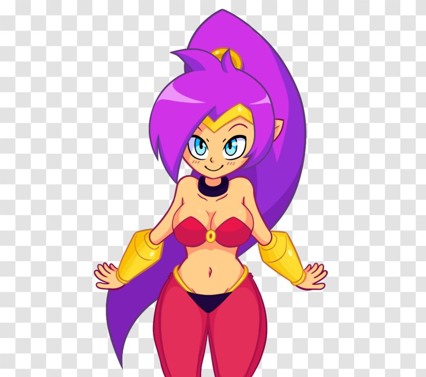 Shantae: Half-Genie Hero Shantae And The Pirate's Curse Super Smash Bros. Video Game Indie - Flower - Cartoon Transparent PNG